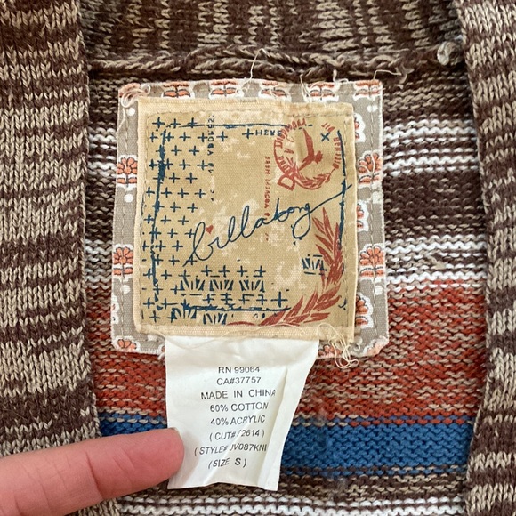 Vintage 70’s style belted cardigan - Picture 2 of 4